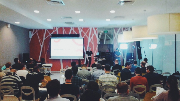 Международная компания FunCorp продолжила серию технических митапов - Deerploy DevOps MeetUp. Для проведения мероприятия было предоставленно: проектор 5000ansilm, проекционный экран, звукоусиление 2 колонки, радиомикрофон ручной, радиомикрофон головной, техническое сопровождение. Международная компания FunCorp продолжила серию технических митапов - Deerploy DevOps MeetUp. Для проведения мероприятия было предоставленно: проектор 5000ansilm, проекционный экран, звукоусиление 2 колонки, радиомикрофон ручной, радиомикрофон головной, техническое сопровождение.